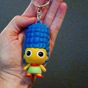 Simpson Character Keychain (Marge)